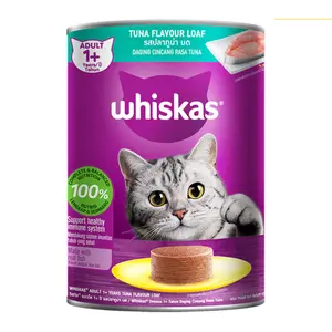 Thức Ăn Cho Mèo Vị Cá Ngừ, Cat Food, Tuna Flavor Loaf, Adult 1+ (400g) - WHISKAS
