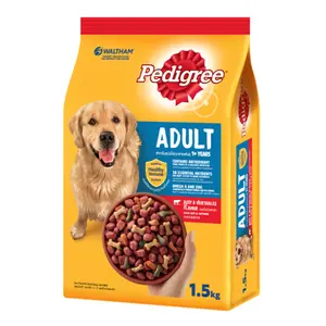 Thức Ăn Cho Chó Trưởng Thành Vị Bò & Rau, Adult Dog Food, Beef & Vegetable Flavor (1.5kg) - PEDIGREE