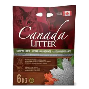 Cát Vệ Sinh Cho Mèo, Clumping Cat Litter, Unscented (6kg) - CANADA LITTER