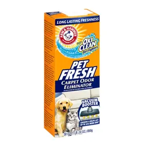 Bột Khử Mùi Thảm, Pet Fresh Carpet Odor Eliminator, Vacuum Booster, 30 oz (850g) - ARM & HAMMER