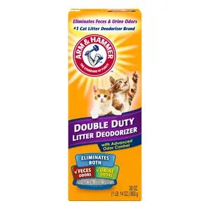 Bột Khử Mùi Phân Mèo, Double Duty Cat Litter Deodorizer, 30 oz (850g) - ARM & HAMMER