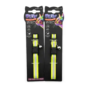 Dây Đeo Cổ Mèo Có Chuông, Play, Cat Collar with Bell Reflective (20 - 35cm) - UNCLE BILLS