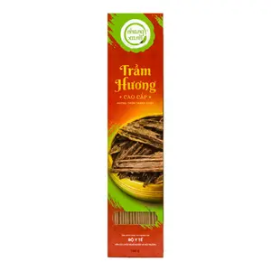 Trầm Hương Cao Cấp, Premium Agarwood Incense Sticks, 125 Cây, 30cm (100g) - NHANG XANH