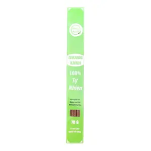 Nhang Xanh Tự Nhiên, 100% Natural Incense Sticks, 50 Cây, 40cm (70g) - NHANG XANH