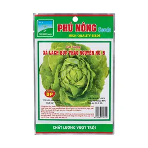 Hạt Giống Xà Lách Búp Thảo Nguyên No. 5, Butterhead Lettuce Seeds for Planting (2g) - PHU NONG SEEDS