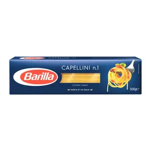 Mì Ý, Angel Hair, No. 1, 100% Durum Wheat Semolina Pasta (500g) - BARILLA