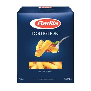 Nui Ống, Tortiglioni, No. 83, Durum Wheat Semolina Pasta (500g) - BARILLA
