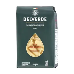 Nui Ống, Rigatoni, No. 19 (500g) - DELVERDE