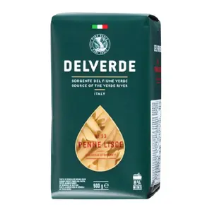 Nui Ống, Penne Lisce, No. 33 (500g) - DELVERDE