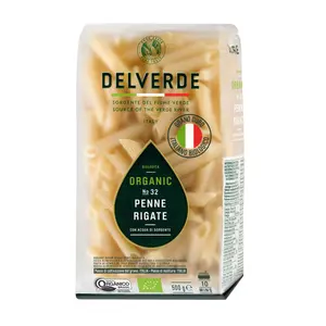 Nui Ống Hữu Cơ, Organic Penne Rigate, No. 32 (500g) - DELVERDE