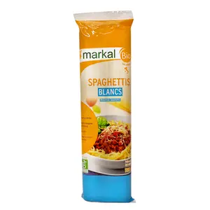 Mì Ý Trắng Hữu Cơ, Spaghettis Blancs, Bio Whiteflour Spaghettis (500g) - MARKAL