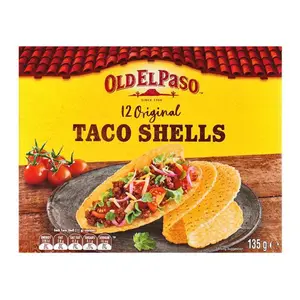Bánh Taco Hình Vỏ Sò, Taco Shells, 12 Cái (135g) - OLD EL PASO