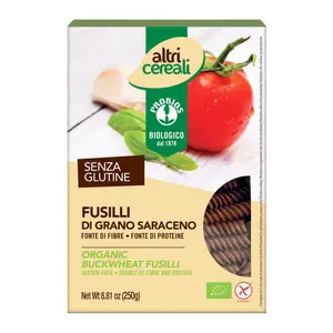 Nui Xoắn Kiều Mạch Hữu Cơ, Organic Buckwheat Fusilli, 8.81 oz (250g) - PROBIOS
