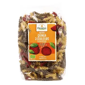 Nui Xoắn 3 Màu Hữu Cơ, Spirales, Quinoa 3 Colours (500g) - PRIMÉAL