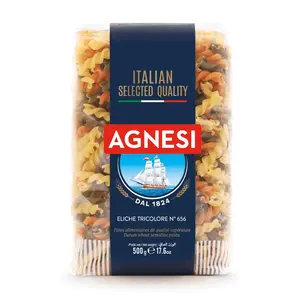 Nui Xoắn 3 Màu, Eliche Tricolore, No. 656, 17.6 oz (500g) - AGNESI