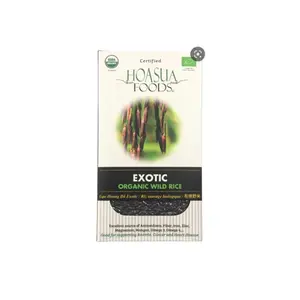 Gạo Lứt Đen Hoang Dã Hữu Cơ, Exotic Organic Wild Rice (1kg) - HOA SUA FOODS
