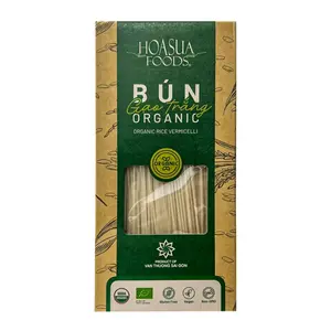 Bún Gạo Trắng Hữu Cơ, Organic Rice Vermicelli, Gluten Free (250g) - HOA SUA FOODS