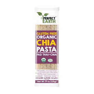Pad Thai & Hạt Chia Hữu Cơ, Gluten Free Organic Chia Pasta, Pad Thai & Chia (225g) - PERFECT EARTH