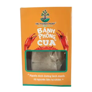 Bánh Phồng Cua 45% Thịt Cua, Crab Crackers (250g) - TAI THINH PHAT FARM