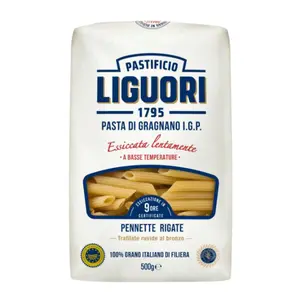 Nui Ống Cao Cấp, Pasta di Gragnano I.G.P., Penne Rigate No. 42 (500g) - PASTIFICIO LIGUORI