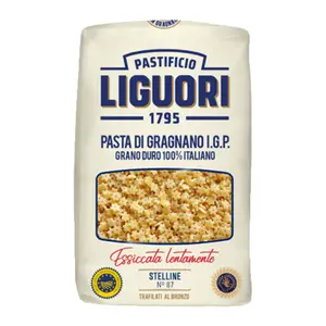 Nui Hình Sao Cao Cấp, Pasta di Gragnano I.G.P., Stelline No. 87 (500g) - PASTIFICIO LIGUORI