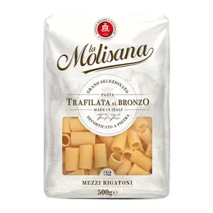 Nui Ống, Mezzi Rigatoni, No. 32 (500g) - LA MOLISANA