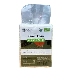 Gạo Tấm Nàng Hương Hữu Cơ, Organic Broken Rice (500g) - MEKONG HOME
