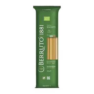 Mì Ý Hữu Cơ, Spaghetti Trafila 5, Organic Italian Durum Wheat (500g) - PASTA BERRUTO