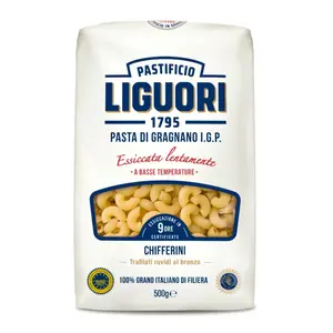 Nui Ống Cong Chữ C, Pasta di Gragnano I.P.G., Chifferini (500g) - PASTIFICIO LIGUORI