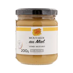 Mù Tạt Mật Ong, Moutarde au Miel, Honey Mustard (200g) - BEAUFOR