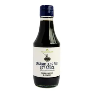 Nước Tương Ít Muối Hữu Cơ, Organic Less Salt Soy Sauce (200ml) - PB FARM BRAND