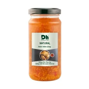 Nước Mắm Gừng, Sweet & Sour Fish Sauce with Ginger (200ml) - DH FOODS