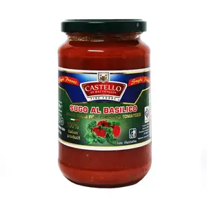 Sốt Mì Ý Húng Quế Tây, Sugo Al Basilico (350g) - CASTELLO DI BATTIPAGLIA