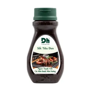 Sốt Tiêu Đen, Black Pepper Sauce (200g) - DH FOODS