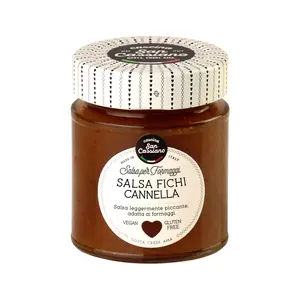 Sốt Ăn Kèm Phô Mai Vị Quả Sung & Quế, Fig & Cinnamon Sauce (170g) - CASCINA SAN CASSIANO