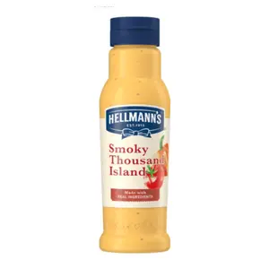 Sốt Salad Xông Khói, Smoky Thousand Island Salad Dressing (210ml) - HELLMANN'S