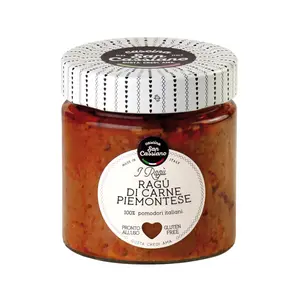 Sốt Mì Ý Vị Bò Ragu, Piedmontese Meat Ragout (190g) - CASCINA SAN CASSIANO