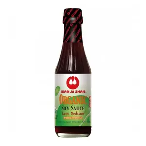 Nước Tương Ít Muối Hữu Cơ, Organic Soy Sauce, Less Sodium (300ml) - WAN JA SHAN