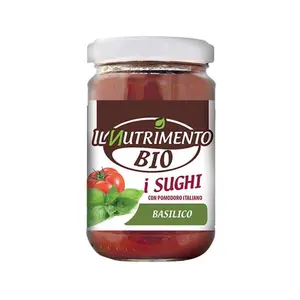 Sốt Cà Chua Húng Quế Hữu Cơ, Organic Basil Sauces (280g) - IL NUTRIMENTO