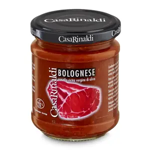 Sốt Bò Bằm, Bolognese with Extra Virgin Olive Oil (190g) - CASA RINALDI