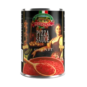 Sốt Cà Chua Làm Bánh Pizza, Pizza Sauce (400g) - CAMPAGNA