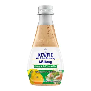 Sốt Salad Dressing Mè Rang Vị Quả Yuzu & Tắc, Dressing Roasted Sesame, Yuzu & Kumquat Taste (210ml) - KEWPIE