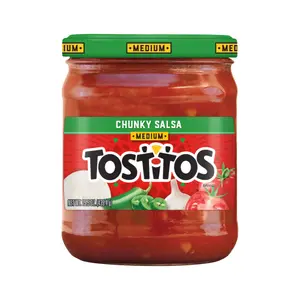 Sốt Cà Chua Salsa Cay Vừa, Chunky Salsa, Medium, 15.5 oz (439.4g) - TOSTITOS
