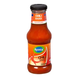 Sốt BBQ Cay Ngọt, Barbeque Sauce, Spicy & Sweet (250ml) - REMIA
