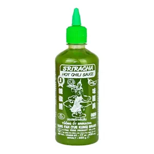 Tương Ớt Sriracha Xanh Thái Lan, Green Sriracha Hot Chili Sauce (435g) - NANG FAH