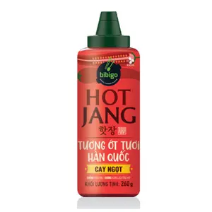 Tương Ớt Tươi Hàn Quốc Cay Ngọt, Hot Jang, Chili Sauce, Spicy & Sweet (260g) - BIBIGO