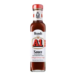 Sốt Nâu Ướp Bò Bít Tết, A1 Sauce, 8.5 oz (240g) - BRAND'S