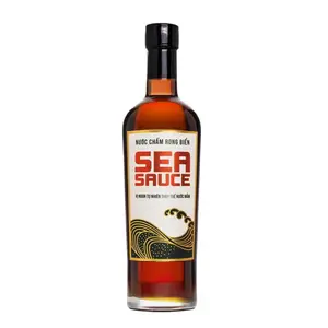 Nước Chấm Rong Biển, Sea Sauce, Fish Sauce Alternative (500ml) - LANG CHAI XUA