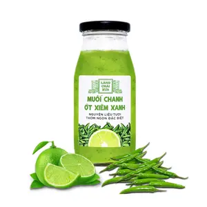 Muối Chanh Ớt Xiêm Xanh, Salt, Lime & Green Chilli Sauce (300g) - LANG CHAI XUA