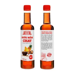 Nước Mắm Chay, 3 in 1 Vegetarian Fish Sauce (525ml) - LANG CHAI XUA